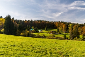 Podzim na Salajce v Moravskoslezských Beskydech