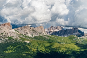 Výhled z Col di Lana